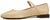 vista laterale scarpe donna tendenza ballerina mary jane a punta quadrata con cinturino sul collo angel alarcon 24509 in vera pelle beige panna con tacco basso comodo calzature artigianali online con negozio a civitanova marche collezione moda spedizioni in tutta Italia pagamento alla consegna