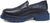 vista laterale scarpe donna tendenza crown mocassino fl elegante sportivo liscio senza accessorio in vera pelle blu con suola in eva leggerissima e alta calzature artigianali online moda 100% made in italy con negozio a civitanova marche spedizioni in tutta Italia e pagamento alla consegna